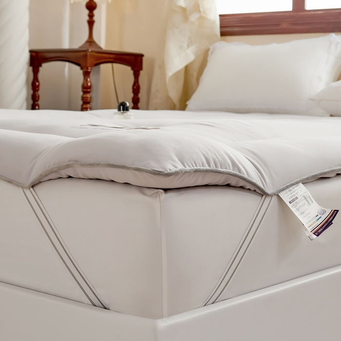 91家纺网 家纺一手货源 找家纺 林希 2025新款保暖软床垫床褥子榻榻米软床垫学生上下铺垫子（小暖垫系列） 灰色