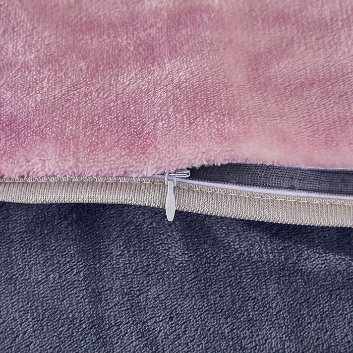 91家纺网 家纺一手货源 找家纺 栩裕 2025新款7斤重牛奶金貂绒印花牛奶绒四件套 童心粉