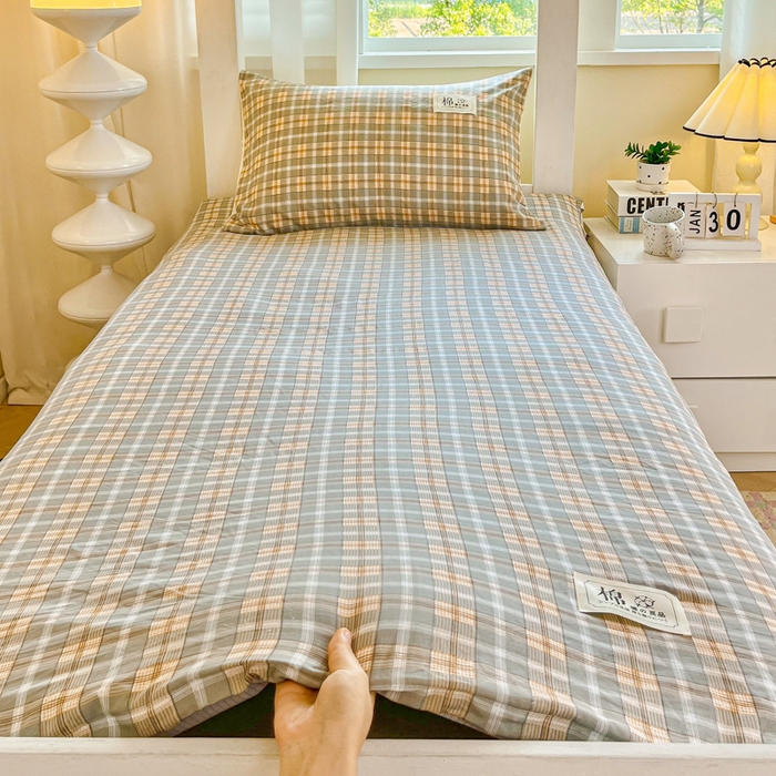 91家纺网 家纺一手货源 找家纺 缦卡琳家纺 2025新款水洗棉床褥子 欧式风格