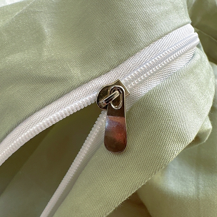 91家纺网 家纺一手货源 找家纺 田野 2025新款全棉水洗棉提花四件套 樱桃-绿