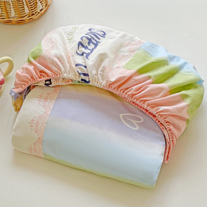 91家纺网 家纺一手货源 找家纺 （总）极梦家纺 2025新款磨毛植物羊绒印花单床笠三件套学生宿舍