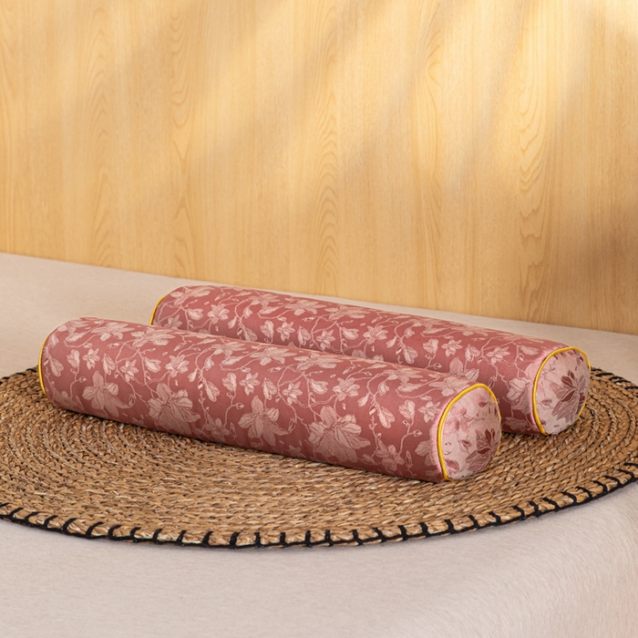 91家纺网 家纺一手货源 找家纺 织布人 2025新款荞麦枕丝绸贡缎圆柱糖果枕调养颈椎专用枕头硬枕芯 贡缎颈椎糖果枕-圆柱玉色 50x12cm/只