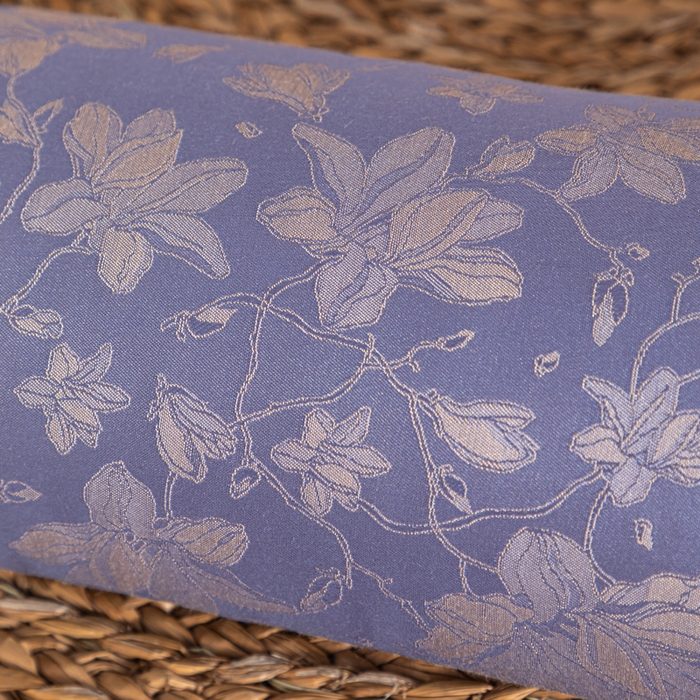 91家纺网 家纺一手货源 找家纺 织布人 2025新款荞麦枕丝绸贡缎圆柱糖果枕调养颈椎专用枕头硬枕芯 贡缎颈椎糖果枕-圆柱紫色 50x12cm/只