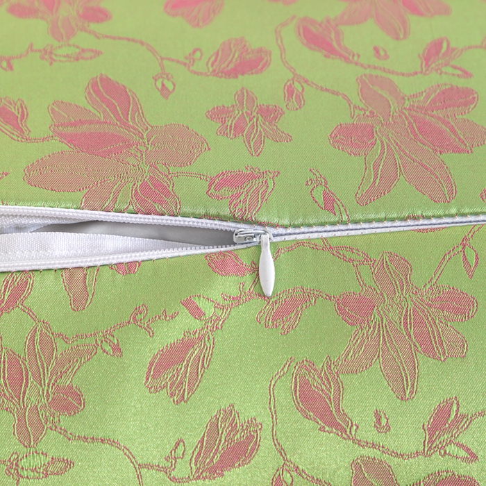 91家纺网 家纺一手货源 找家纺 织布人 2025新款荞麦枕贡缎提花可调节高度糖果枕头颈椎专用枕腰靠枕芯 贡缎提花可调节糖果枕-绿色 56x28cm/只