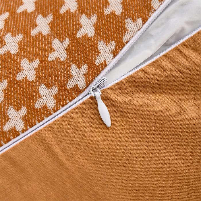 91家纺网 家纺一手货源 找家纺 织布人 2025新款荞麦枕全棉斜纹颈椎长枕头全荞麦壳颈椎养护硬枕头枕芯 纯棉斜纹颈椎长枕-桔色 48x15cm/只