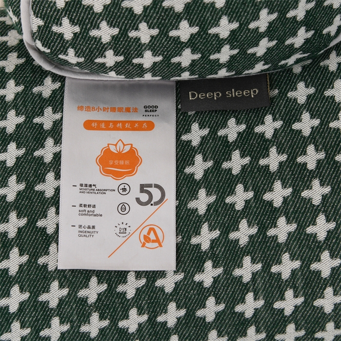 91家纺网 家纺一手货源 找家纺 织布人 2025新款荞麦枕全棉斜纹颈椎长枕头全荞麦壳颈椎养护硬枕头枕芯 纯棉斜纹颈椎长枕-兰色 48x15cm/只