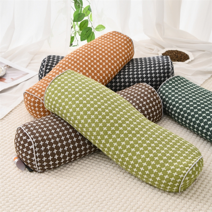 91家纺网 家纺一手货源 找家纺 （总）织布人 2025新款荞麦枕全棉斜纹颈椎长枕头全荞麦壳颈椎养护硬枕头枕芯