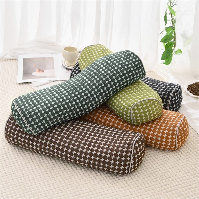 织布人 2025新款荞麦枕全棉斜纹颈椎长枕头全荞麦壳颈椎养护硬枕头枕芯 组合图仅供展示 48x15cm/只