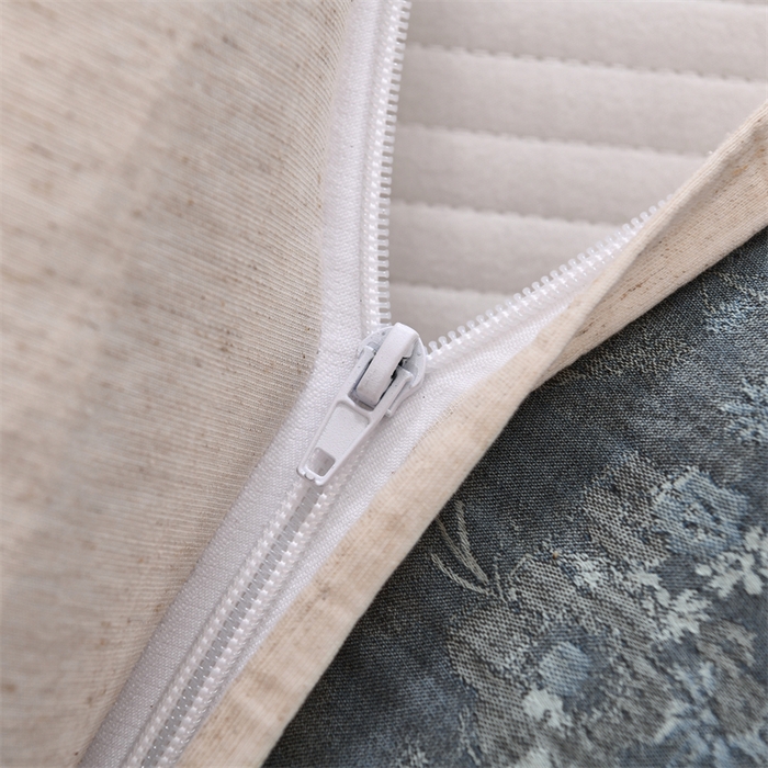 91家纺网 家纺一手货源 找家纺 织布人 2025新款荞麦枕棉麻复古风水墨画圆柱组合枕颈椎拉伸可调节硬枕芯 棉麻水墨画圆柱组合枕-烟雨江南 组合枕-圆柱：48x10cm/只 方枕：48x28cm/只