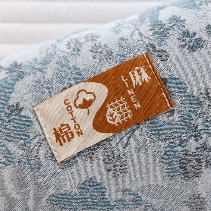 91家纺网 家纺一手货源 找家纺 织布人 2025新款荞麦枕棉麻复古风水墨画圆柱组合枕颈椎拉伸可调节硬枕芯 棉麻水墨画圆柱组合枕-叶韵 组合枕-圆柱：48x10cm/只 方枕：48x28cm/只