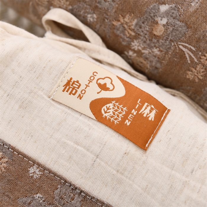 91家纺网 家纺一手货源 找家纺 织布人 2025新款荞麦枕棉麻水墨画可调节高度颈椎枕头成人专用硬高枕芯 棉麻水墨画可调节枕-梵朴 58x30CM/只