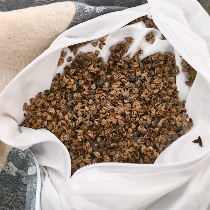 91家纺网 家纺一手货源 找家纺 织布人 2025新款荞麦枕棉麻水墨画可调节高度颈椎枕头成人专用硬高枕芯 棉麻水墨画可调节枕-烟雨江南 58x30CM/只