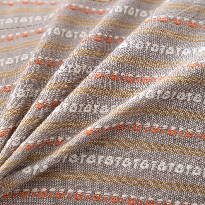 91家纺网 家纺一手货源 找家纺 织布人 2025新款荞麦枕全棉条纹花边护颈全荞麦壳枕头成人家用助眠硬枕芯 全棉条纹花边护颈枕-咖色 50x20cm/只