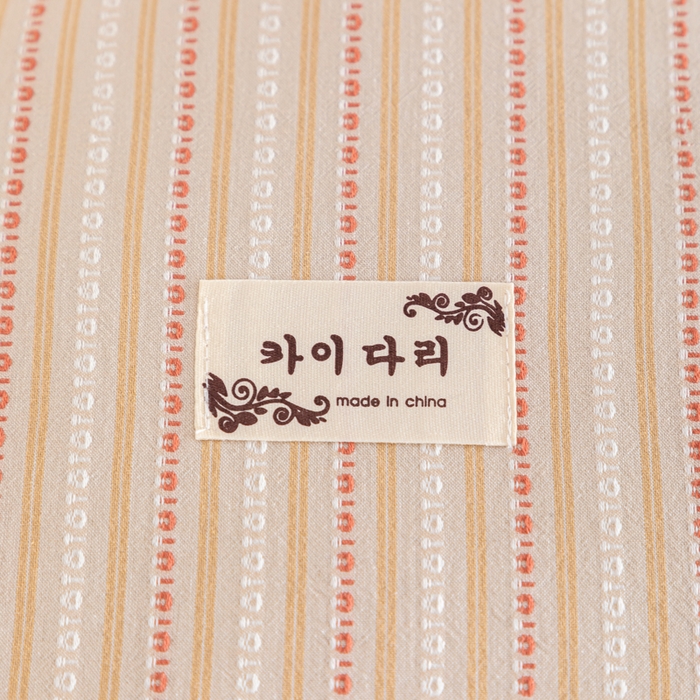 91家纺网 家纺一手货源 找家纺 织布人 2025新款荞麦枕全棉条纹面包立体荞麦护颈椎助眠枕头牵引硬枕芯 全棉条纹面包荞麦枕-浅黄 52x32cm/只