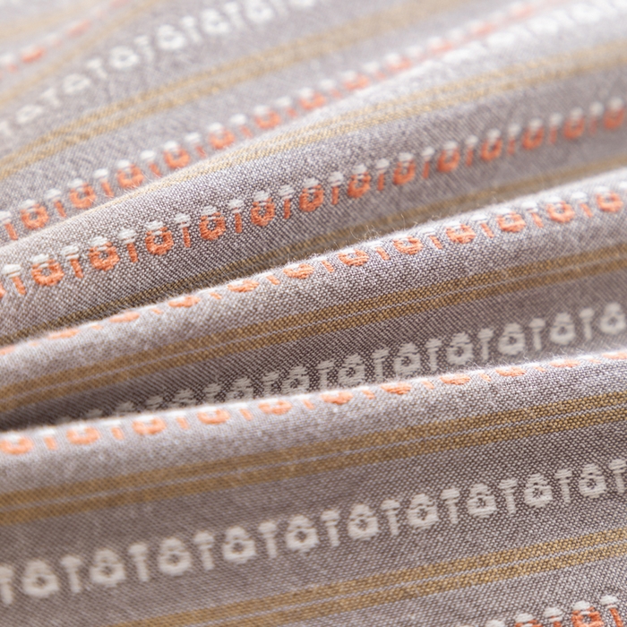 91家纺网 家纺一手货源 找家纺 织布人 2025新款荞麦枕全棉条纹面包立体荞麦护颈椎助眠枕头牵引硬枕芯 全棉条纹面包荞麦枕-咖色 52x32cm/只