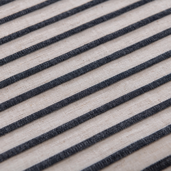 91家纺网 家纺一手货源 找家纺 织布人 2025新款荞麦枕棉麻韩式无印风元宝枕头全荞麦颈椎高枕硬枕芯 日式三角组合枕-细黑条纹 组合枕-方枕：48x28cm/只 三角枕：48x16cm/只