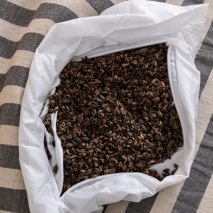 91家纺网 家纺一手货源 找家纺 织布人 2025新款荞麦枕棉麻韩式无印风元宝枕头全荞麦颈椎高枕硬枕芯 日式三角组合枕-黑白条纹 组合枕-方枕：48x28cm/只 三角枕：48x16cm/只