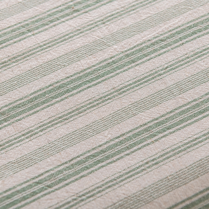 91家纺网 家纺一手货源 找家纺 织布人 2025新款荞麦枕棉麻韩式无印风元宝枕头全荞麦颈椎高枕硬枕芯 日式三角组合枕-绿条纹 组合枕-方枕：48x28cm/只 三角枕：48x16cm/只