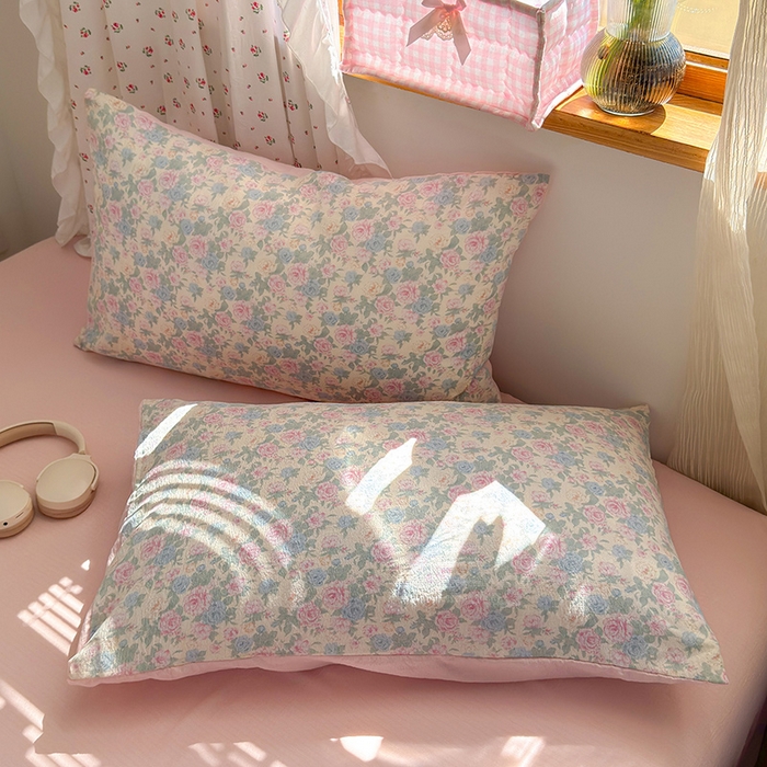 91家纺网 家纺一手货源 找家纺 罗亿家纺 2025新款云感双层纱印花四件套 童话-童话星岛