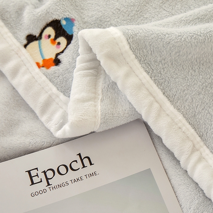 91家纺网 家纺一手货源 找家纺 （总）楼兰公主 2025新款云朵绒卡通刺绣毛毯盖毯毯子