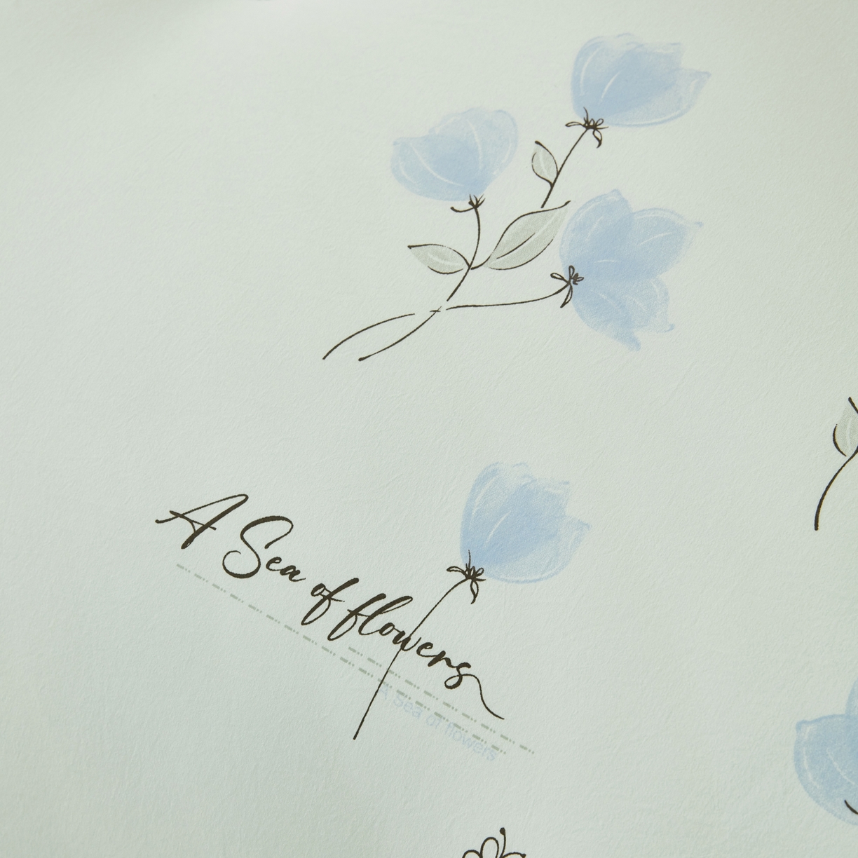 91家纺网 家纺一手货源 找家纺 尊妙被业 2025新款棉小柔大豆被被子被芯春秋被子母被直播批发夏被 虞美人-浅蓝