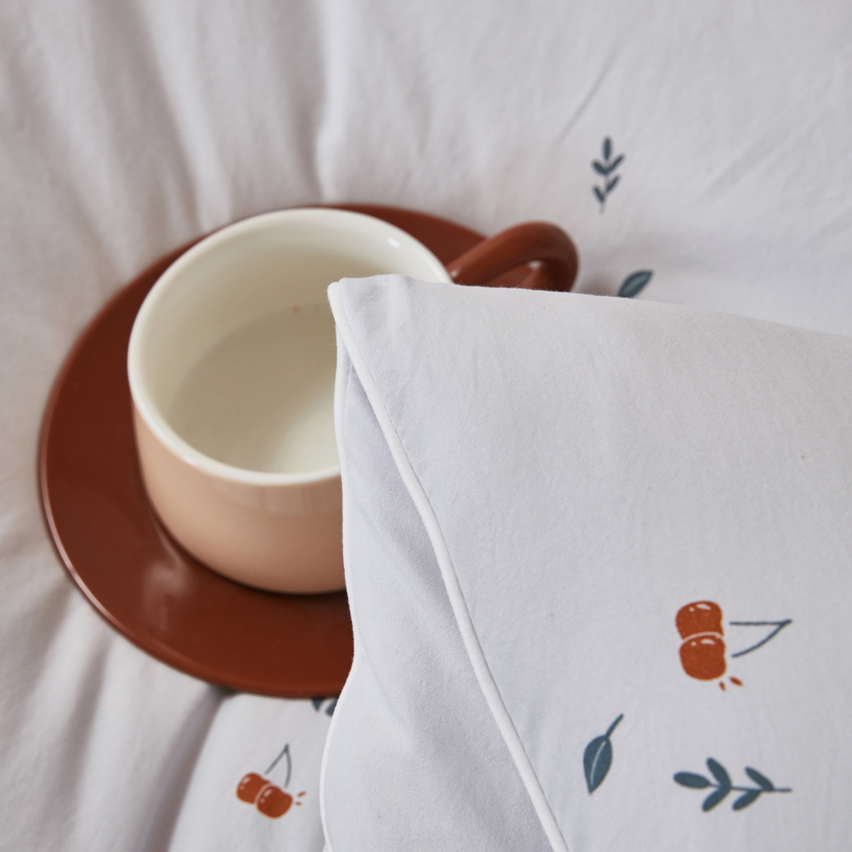 91家纺网 家纺一手货源 找家纺 尊妙被业 2025新款棉小柔大豆被被子被芯春秋被子母被直播批发夏被 春之笙-灰色