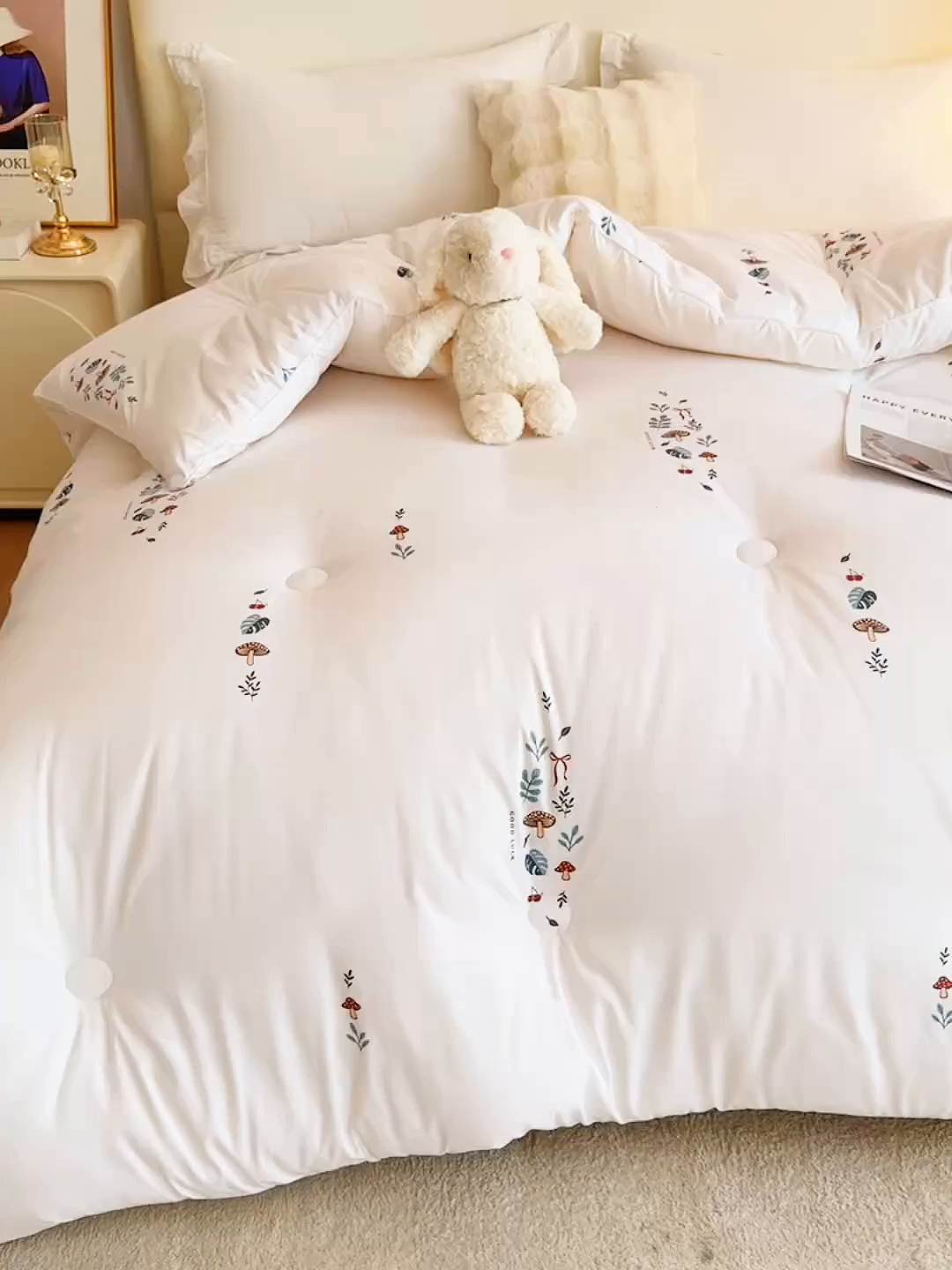 91家纺网 家纺一手货源 找家纺 （总）尊妙被业 2025新款棉小柔大豆被被子被芯春秋被子母被直播批发夏被