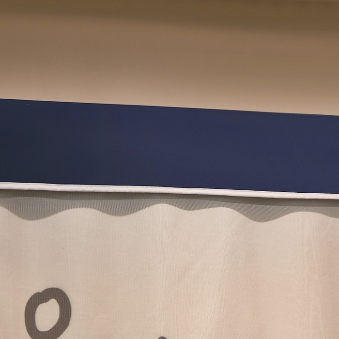 91家纺网 家纺一手货源 找家纺 雪姿家纺 2025新款A类大版印花款物理强遮光纳米技术环保透气超强遮光防蚊学生坐床蚊帐 欢乐汪队