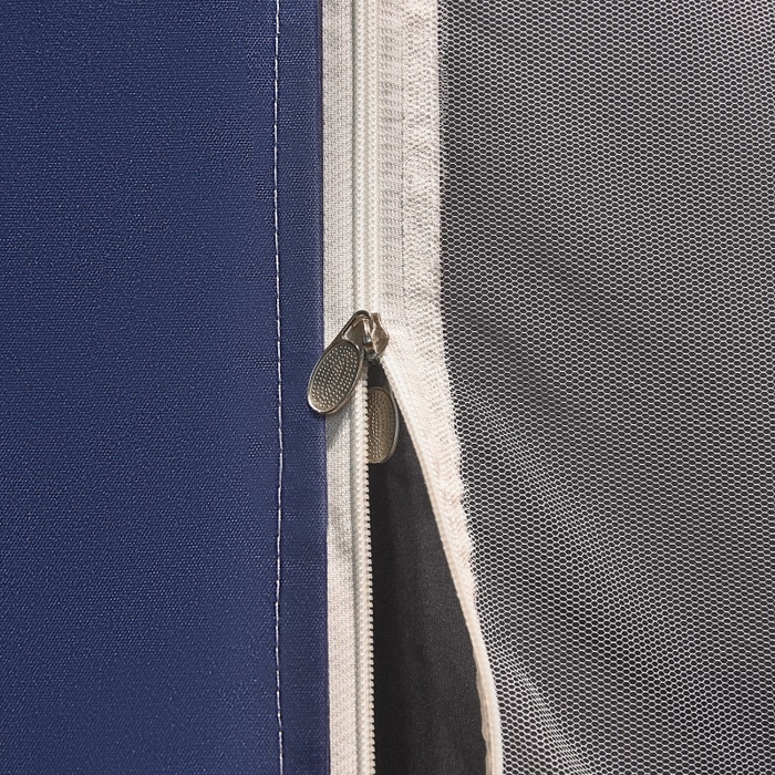 91家纺网 家纺一手货源 找家纺 雪姿家纺 2025新款A类大版印花款物理强遮光纳米技术环保透气超强遮光防蚊学生坐床蚊帐 小狗追蝶