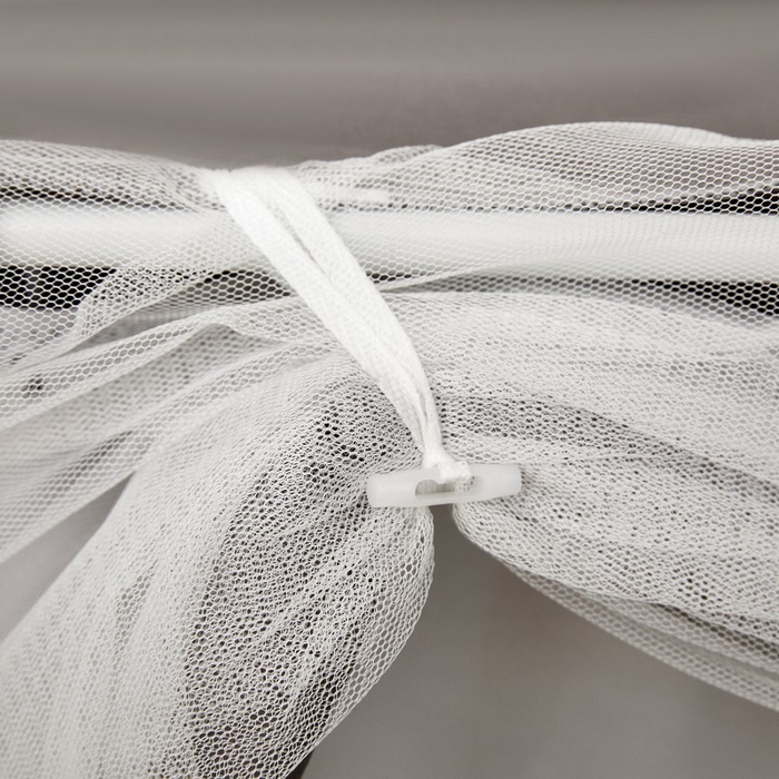 91家纺网 家纺一手货源 找家纺 雪姿家纺 2025新款A类大版印花款物理强遮光纳米技术环保透气超强遮光防蚊学生坐床蚊帐 俏皮小黑