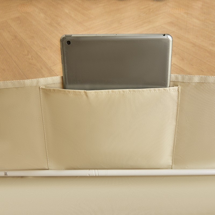 91家纺网 家纺一手货源 找家纺 雪姿家纺 2025新款A类大版印花款物理强遮光纳米技术环保透气超强遮光防蚊学生坐床蚊帐 快乐小汪