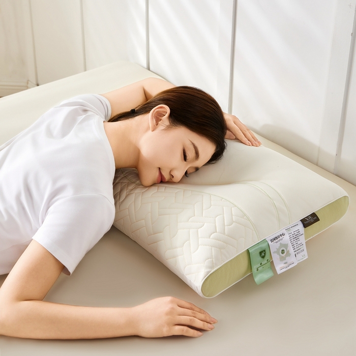 91家纺网 家纺一手货源 找家纺 （总）大熊枕芯 2025新款亲肤舒适艾草护颈枕枕头枕芯