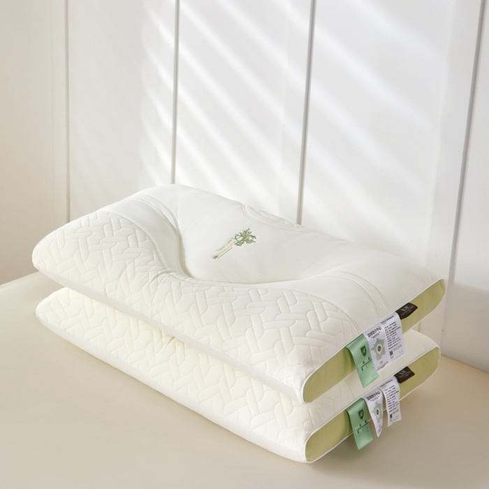 91家纺网 家纺一手货源 找家纺 （总）大熊枕芯 2025新款亲肤舒适艾草护颈枕枕头枕芯