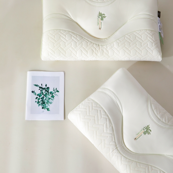 91家纺网 家纺一手货源 找家纺 （总）大熊枕芯 2025新款亲肤舒适艾草护颈枕枕头枕芯