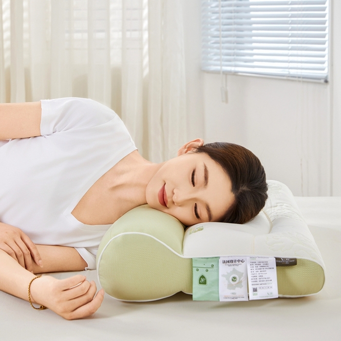 91家纺网 家纺一手货源 找家纺 （总）大熊枕芯 2025新款亲肤舒适艾草牵引枕枕头枕芯