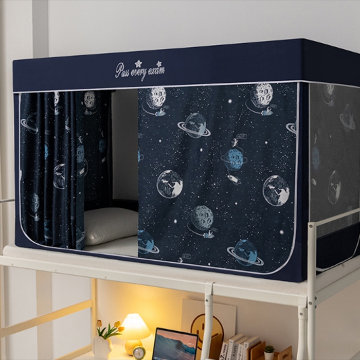 91家纺网 家纺一手货源 找家纺 （总）兆星家纺 2025新款普通上下铺蚊帐