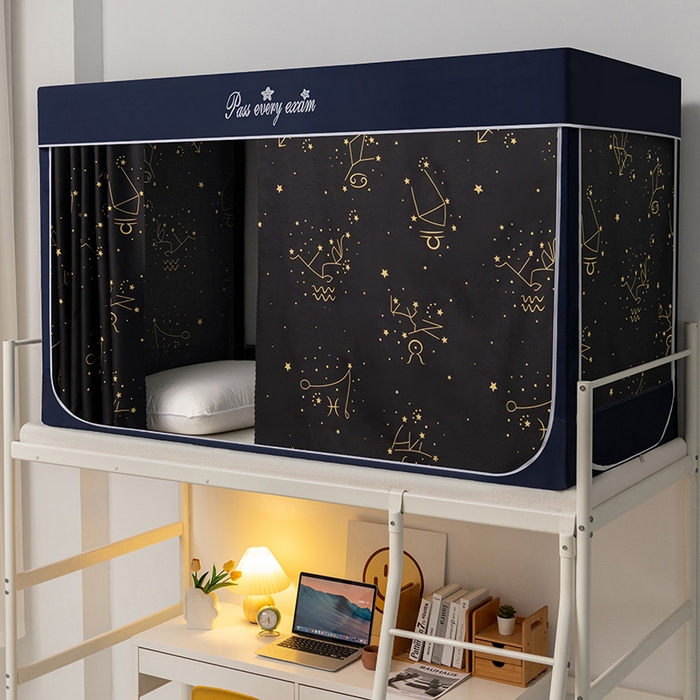 兆星家纺 2025新款普通上下铺蚊帐 梦幻星空