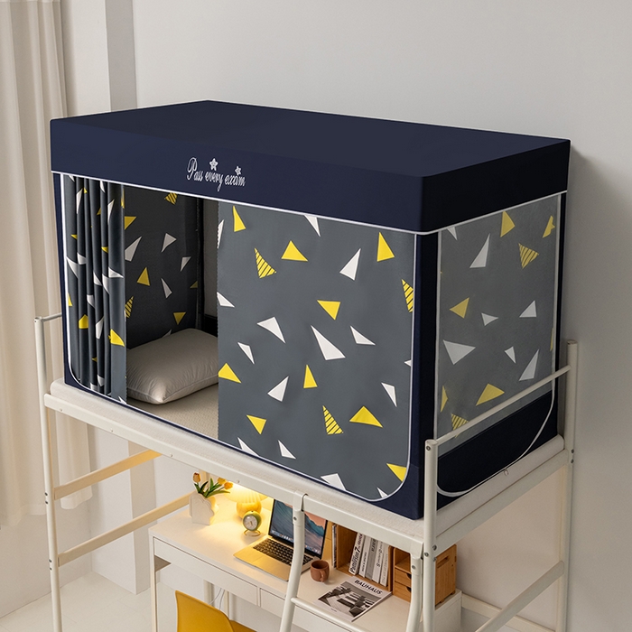 91家纺网 家纺一手货源 找家纺 兆星家纺 2025新款普通上下铺蚊帐 思悦