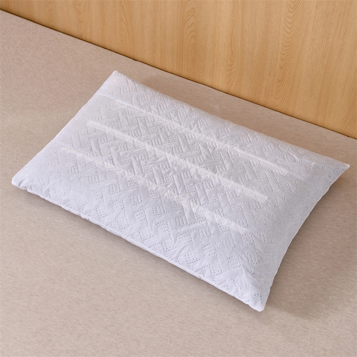 91家纺网 家纺一手货源 找家纺 大熊枕芯 2025新款简约绗绣全荞麦壳枕芯枕头荞麦枕枕头枕芯 简约绗绣荞麦枕-灰色 48x74cm/只