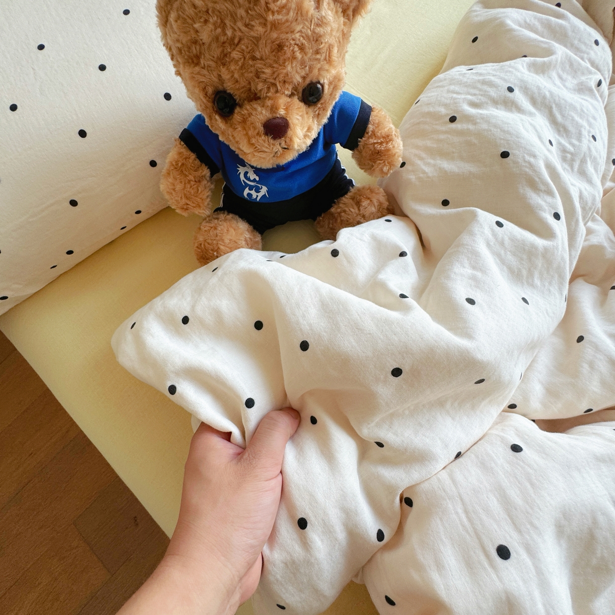 91家纺网 家纺一手货源 找家纺 （总）8+8 2025新款全棉A类母婴级抗菌有氧全棉双层纱亲肤全棉小清新印花三件套四件套