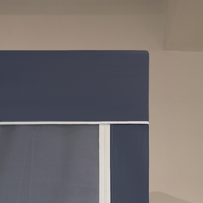 91家纺网 家纺一手货源 找家纺 （总）星际优品 2025新款学生蚊帐遮光床帘植绒环保遮光帘99%遮光-纯色款学生蚊帐