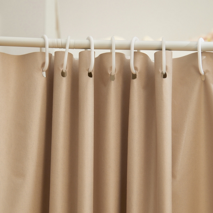 91家纺网 家纺一手货源 找家纺 星际优品 2025新款学生蚊帐遮光床帘植绒环保遮光帘99%遮光-花边款学生蚊帐 花边款-米杏