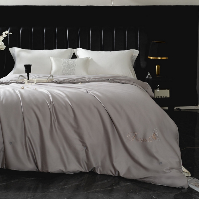 91家纺网 家纺一手货源 找家纺 （总）岚司羽 2025新款长绒棉双宫特级桑蚕丝可透视被子被芯