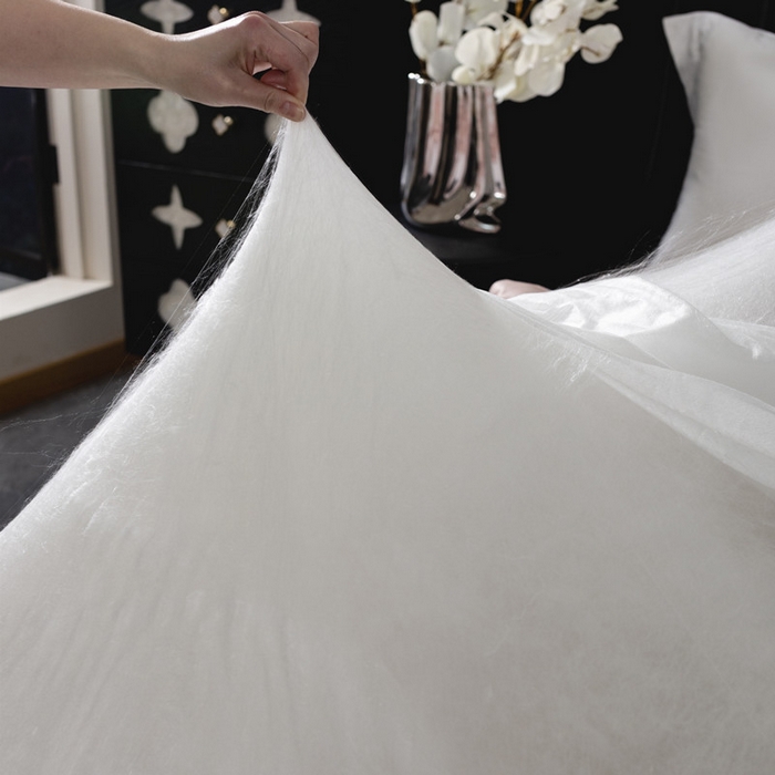 91家纺网 家纺一手货源 找家纺 岚司羽 2025新款长绒棉双宫特级桑蚕丝可透视被子被芯 双宫特级桑蚕丝-粉