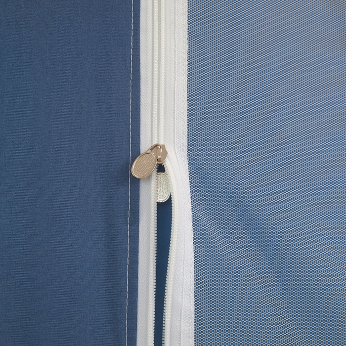 91家纺网 家纺一手货源 找家纺 星际优品 2025新款学生蚊帐遮光床帘植绒环保遮光帘99%遮光-印花款学生蚊帐-一 黑猫-藏青