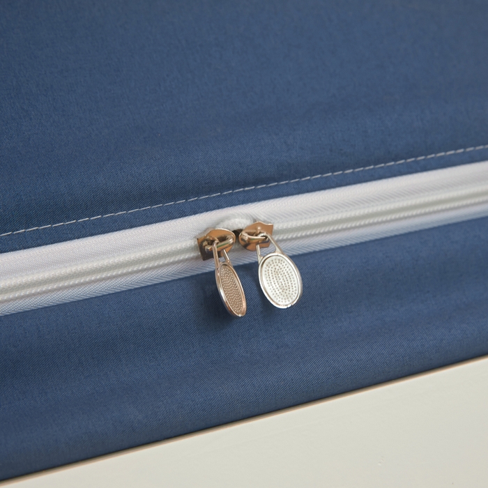 91家纺网 家纺一手货源 找家纺 星际优品 2025新款学生蚊帐遮光床帘植绒环保遮光帘99%遮光-印花款学生蚊帐-一 迷你小熊-藏青