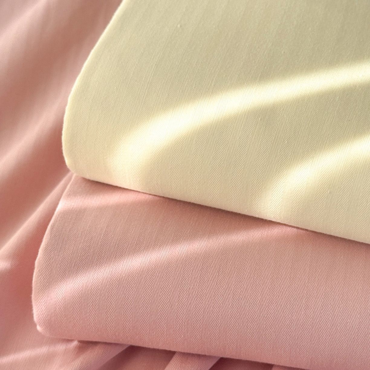 91家纺网 家纺一手货源 找家纺 （总）眠博士 2025新款大雁纹小提花纯棉枕套单品枕套枕套单件