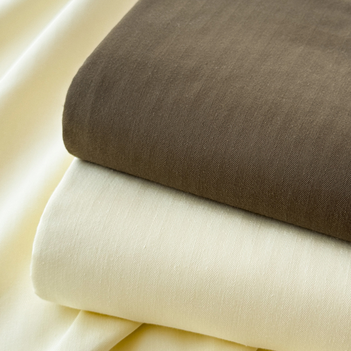 91家纺网 家纺一手货源 找家纺 （总）眠博士 2025新款大雁纹小提花纯棉枕套单品枕套枕套单件