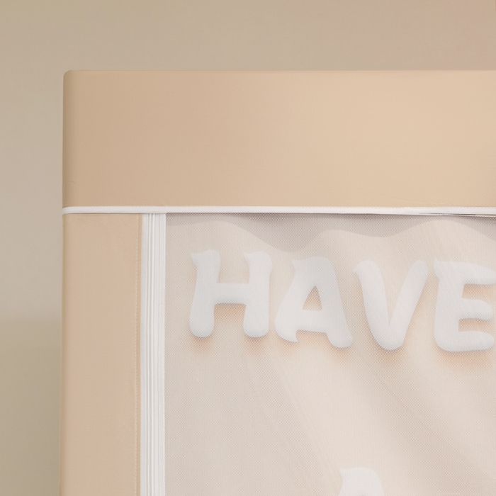 91家纺网 家纺一手货源 找家纺 星际优品 2025新款学生蚊帐遮光床帘植绒环保遮光帘99%遮光-印花款学生蚊帐-一 泰迪-米杏