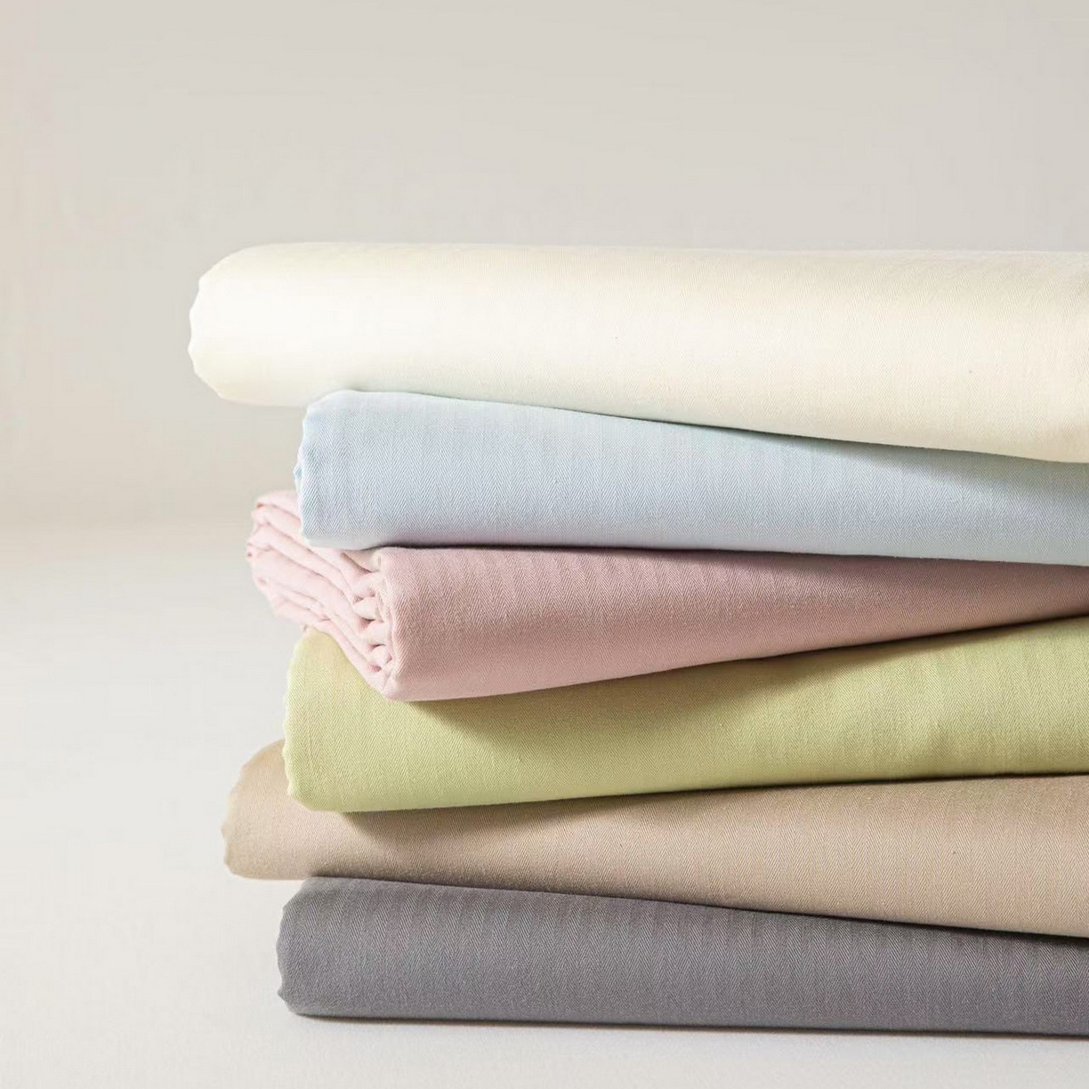 91家纺网 家纺一手货源 找家纺 （总）眠博士 2025新款大雁纹小提花纯棉枕套单品枕套枕套单件